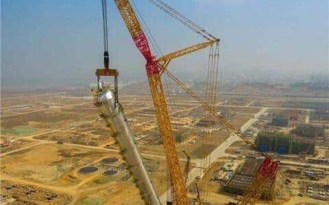 世界最大能级4000吨履带式起重机2019年战报回顾