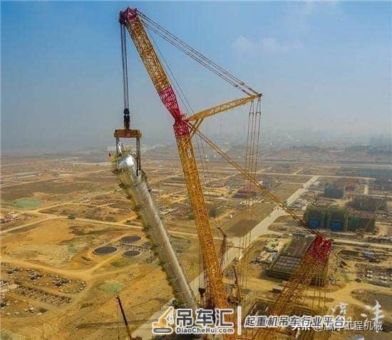 世界最大能级4000吨履带式起重机2019年战报回顾