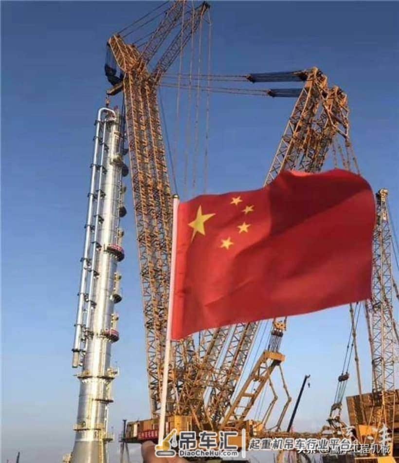 世界最大能级4000吨履带式起重机2019年战报回顾