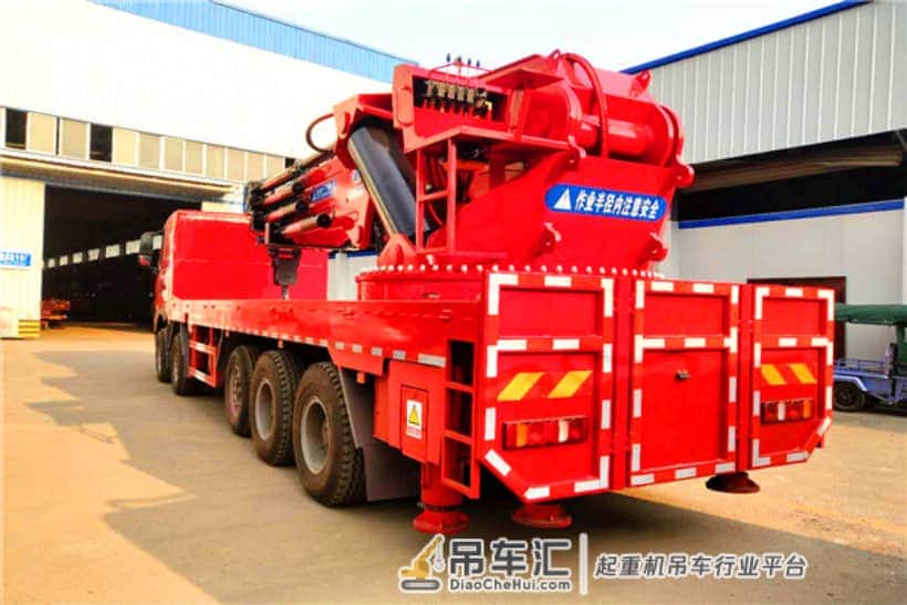 折臂吊车100吨技术参数