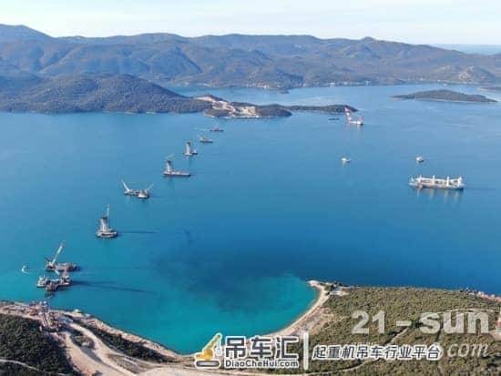 迈入欧洲高端市场,中联重科建筑起重机助建克罗地亚“统一之桥”