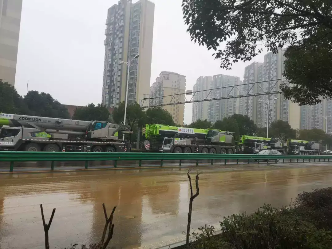 驰援一线、众志成城!中联重科与武汉同在