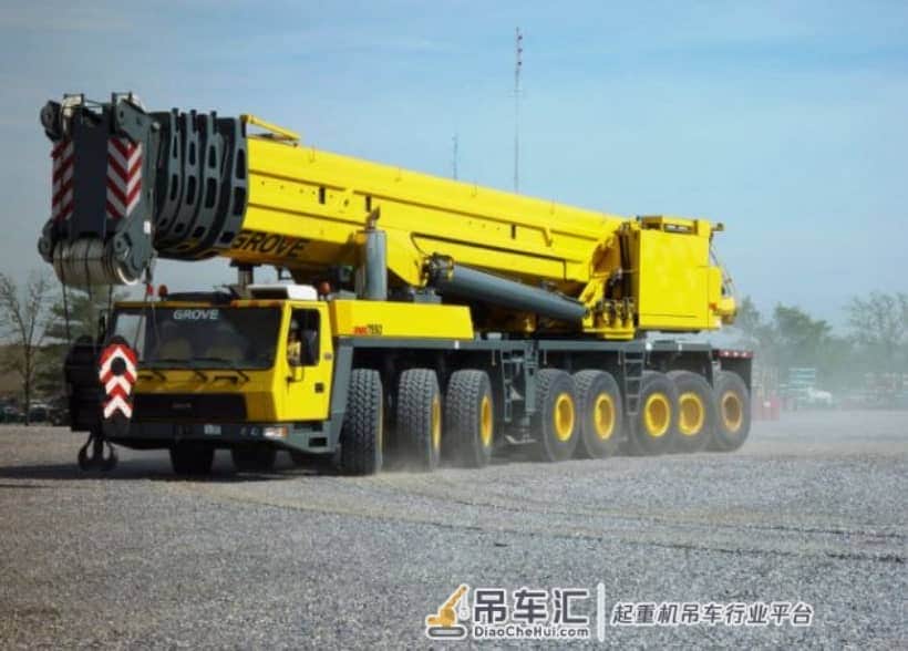 450吨臂长仅60米!这辆格鲁夫凭啥火遍全球?