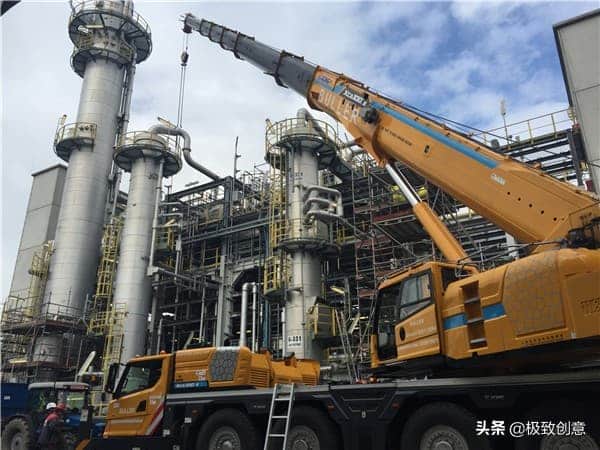 为中国制造点赞!全地面起重机(徐工 XCA100E) 挺进德国鲁尔