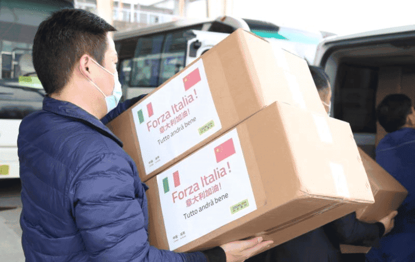 和衷共济丨第三批!中联重科再向40多国捐赠70万件抗疫物资