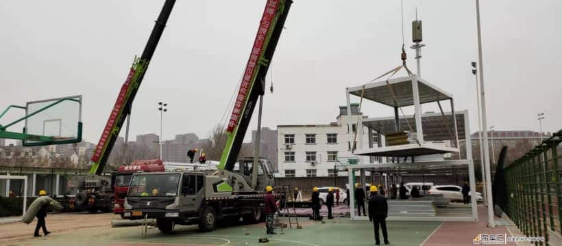 全力以赴!中联重科百余台产品奋战全国“小汤山”建设一线