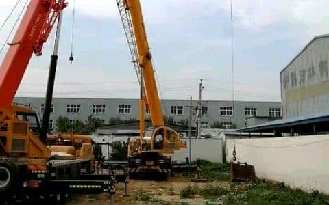 200T5比拼k5，全伸臂吊1.4吨极限放多远？