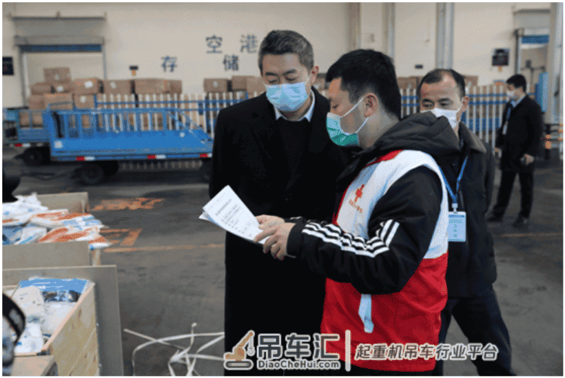 报告!中联重科第二批百万件医护物资来了