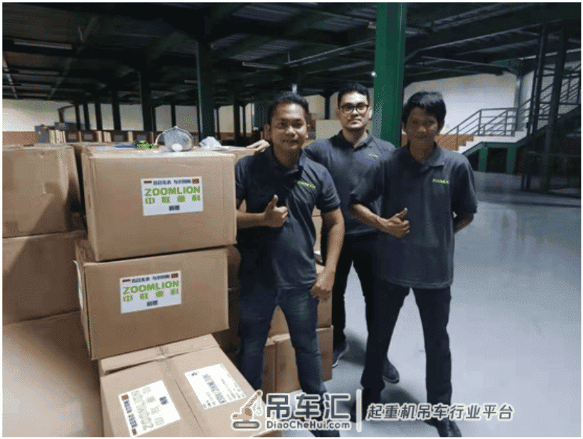 报告!中联重科第二批百万件医护物资来了