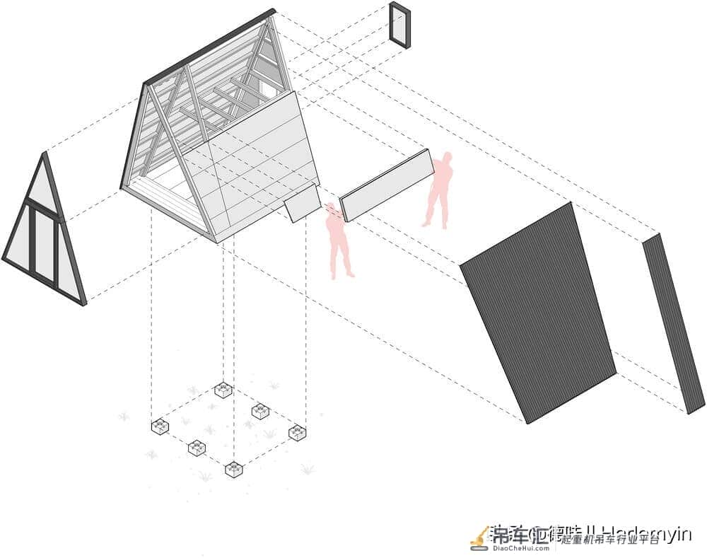 能买到的拼装式小别墅,售价15万,1周可拼装完成,无需起重机