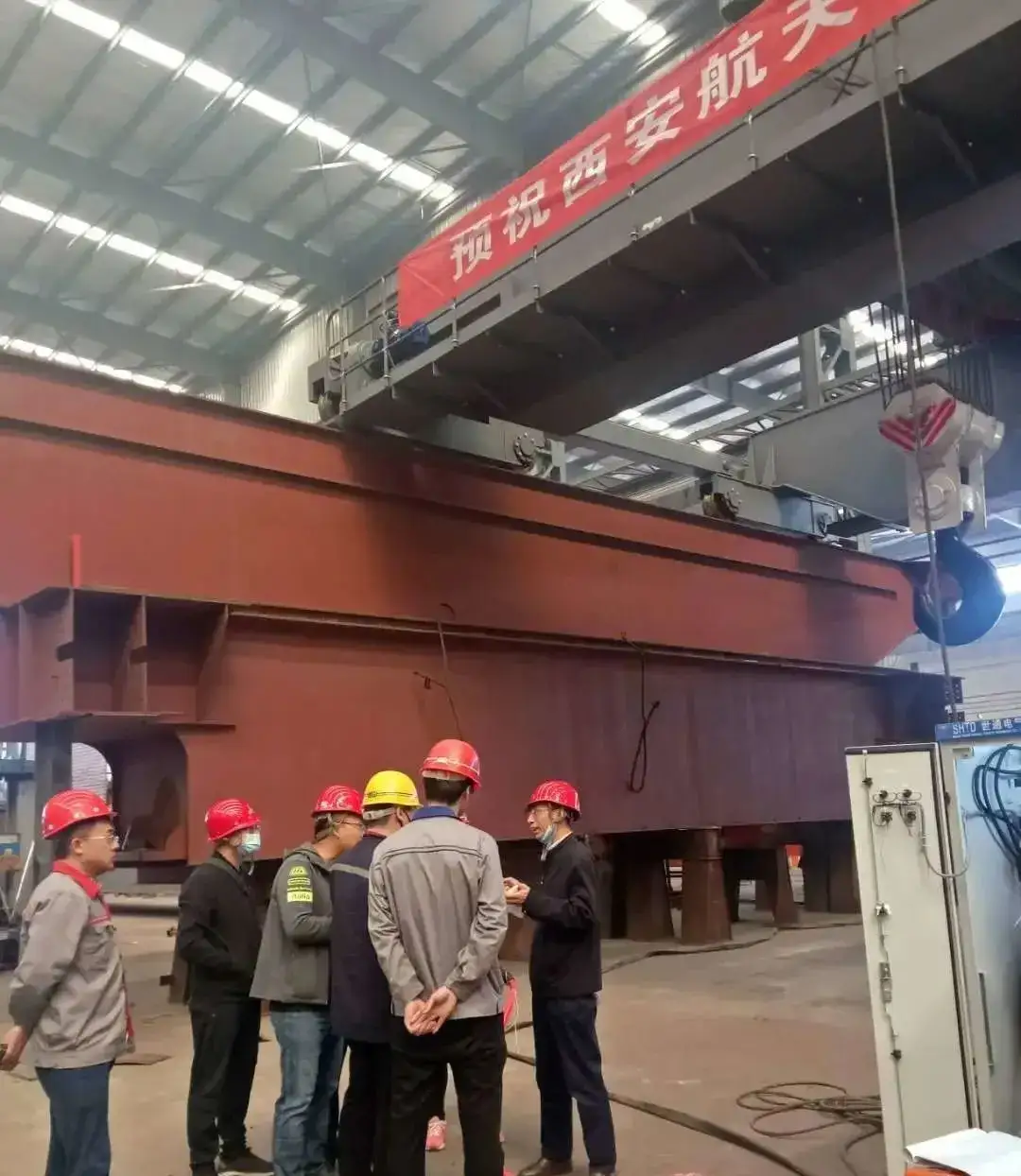 160t+160t防爆桥式起重机项目顺利通过验收