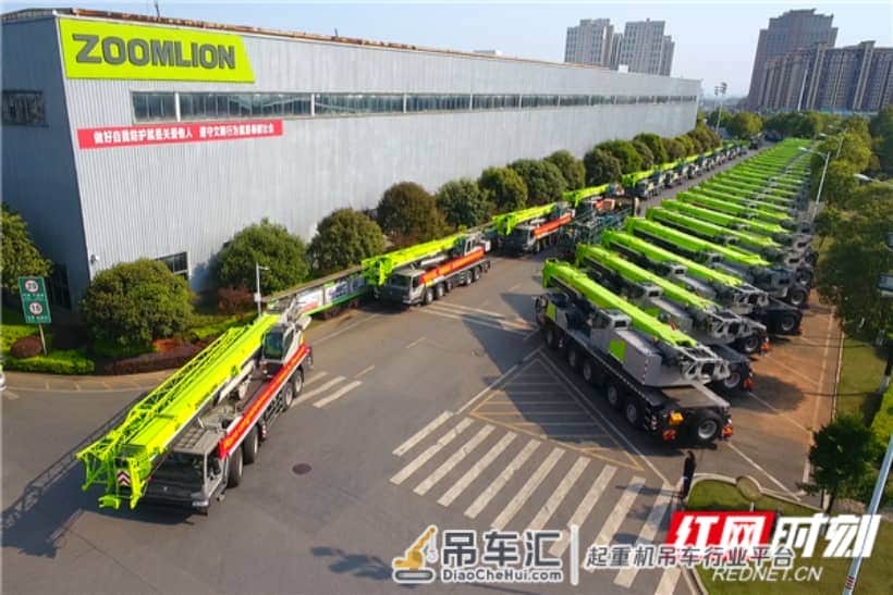 视频 | 再创佳绩！中联重科工程起重机械海外出口单月破百