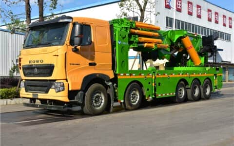 150吨大型折臂吊杜德随车吊，杜德大型150吨随车吊价格？