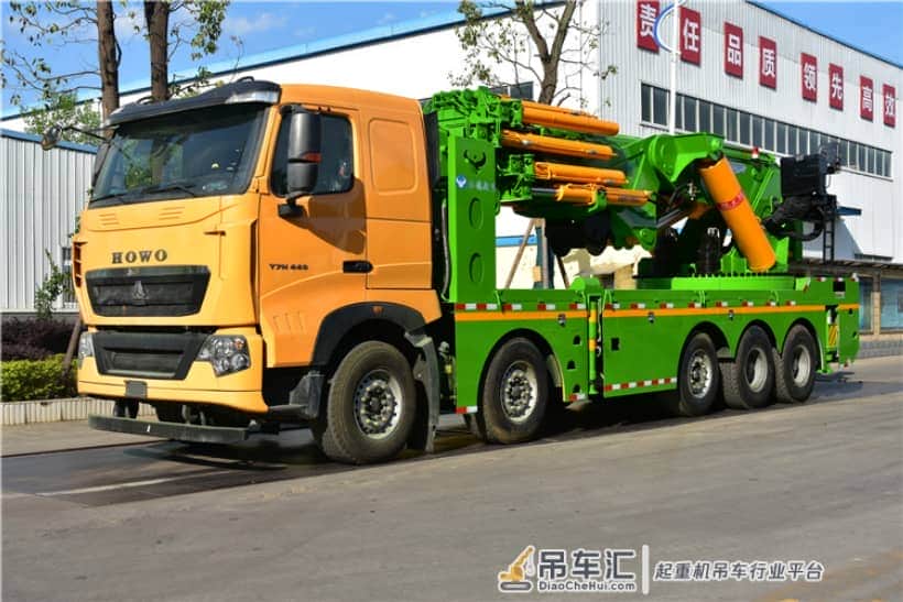 150吨大型折臂吊杜德随车吊,杜德大型150吨随车吊价格?