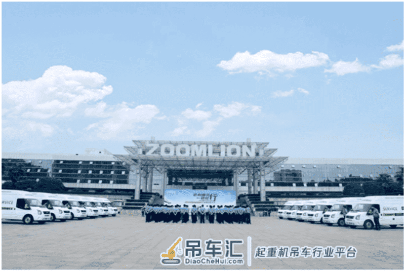 “一站式”服务保障车“护航”中联重科60余工程师奔赴全国