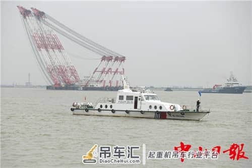 “长大海升”起重船赴阳江，为海上风电保驾护航
