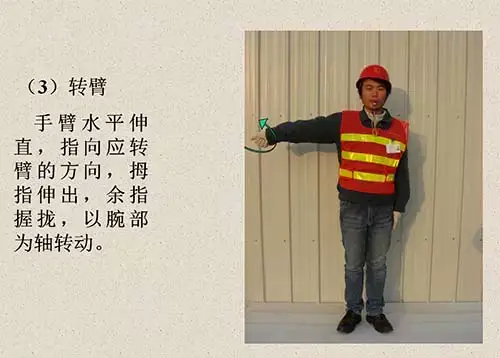 学起来,吊车基本的“指挥手势”