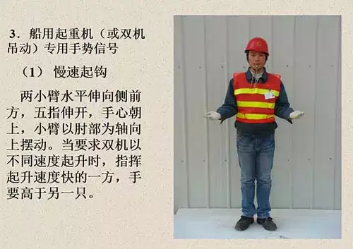 学起来,吊车基本的“指挥手势”
