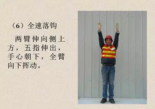 学起来,吊车基本的“指挥手势”