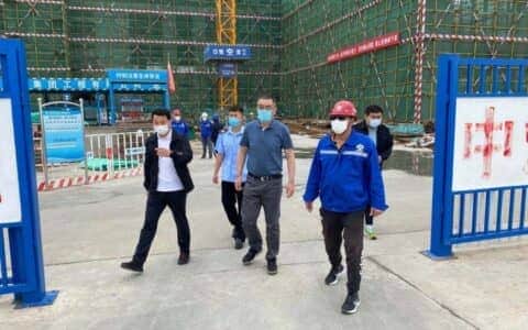 中关村顺义园组织开展建设工程施工现场起重机械安全专项检查