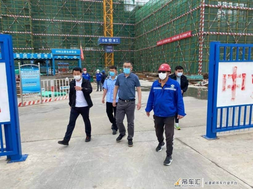 中关村顺义园组织开展建设工程施工现场起重机械安全专项检查