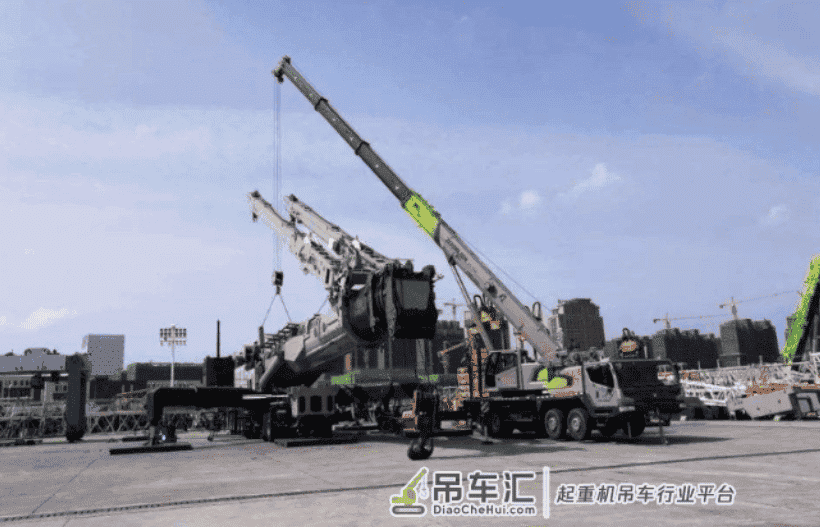 厉害!中联重科出口一台最大吨位全地面起重机,发往马来西亚