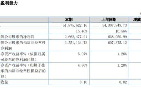 宇宏新科2019年盈利266.25万增长317% 起重机租赁市场较为活跃