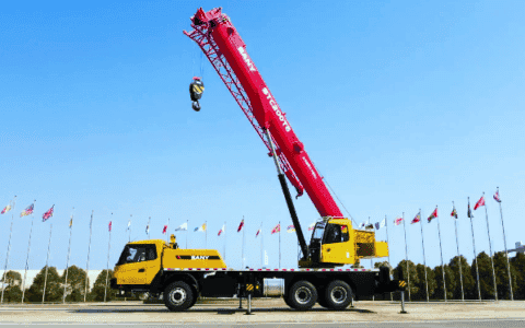 和合兵器库｜颜值与实力并存——三一STC200T5起重机