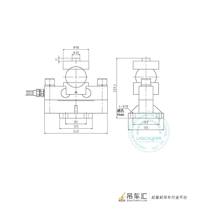 称重传感器在门吊行业的4种应用示例
