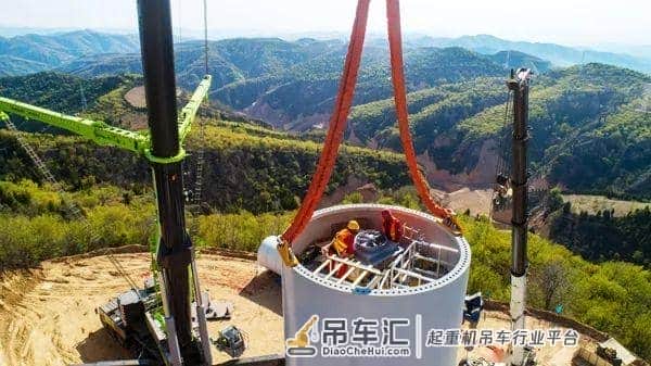 中联重科800吨全地面起重机征战山西 续写风电神器佳话