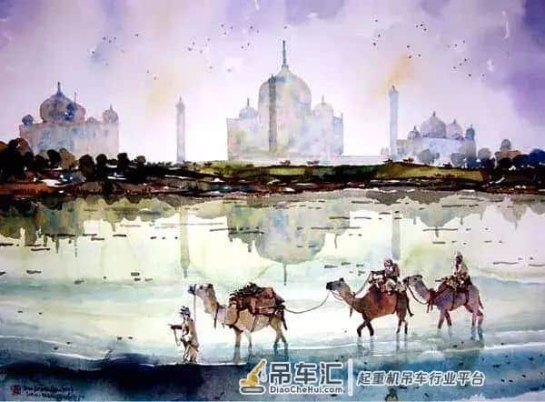 起重机与群鸥齐鸣:新加坡水彩画家陈长豪作品选