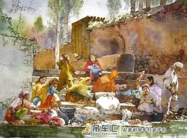 起重机与群鸥齐鸣:新加坡水彩画家陈长豪作品选