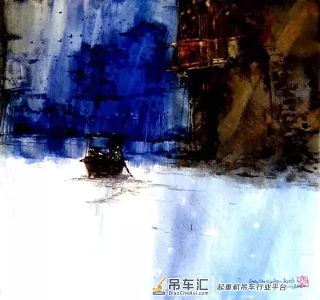 起重机与群鸥齐鸣:新加坡水彩画家陈长豪作品选