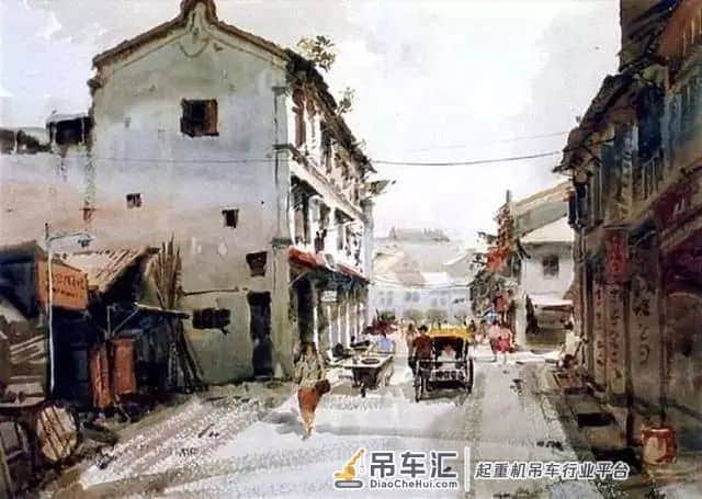 起重机与群鸥齐鸣:新加坡水彩画家陈长豪作品选