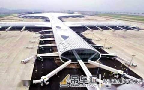 三一起重机助力深圳宝安国际机场扩充建设项目