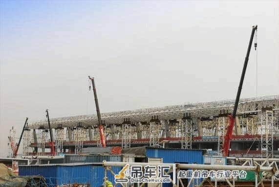 三一起重机助力深圳宝安国际机场扩充建设项目