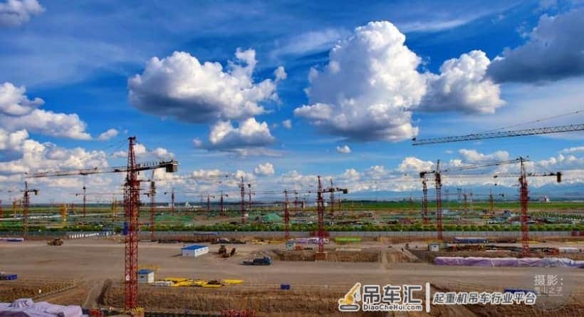 塔吊林立,机器轰鸣!民乐县这个投资15亿元的大项目正在火热建设中