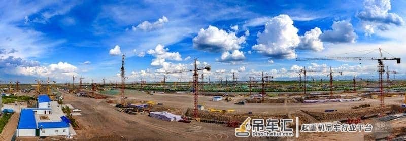 塔吊林立,机器轰鸣!民乐县这个投资15亿元的大项目正在火热建设中