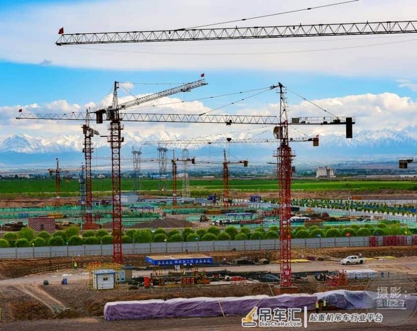 塔吊林立,机器轰鸣!民乐县这个投资15亿元的大项目正在火热建设中