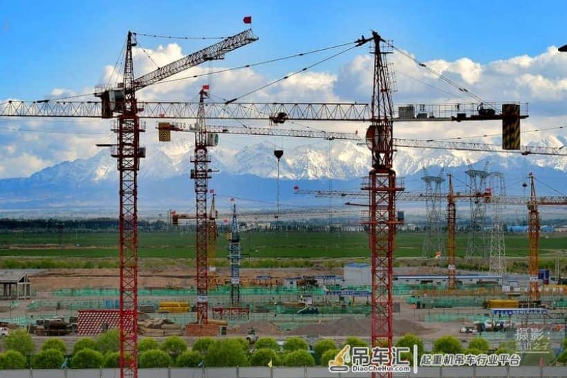 塔吊林立,机器轰鸣!民乐县这个投资15亿元的大项目正在火热建设中