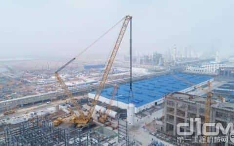 壮哉！徐工又一台千吨级履带起重机“巨舰入列”