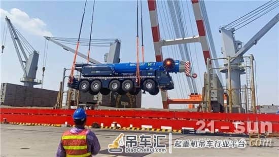 大吨位起重机开路,徐工高端市场再突破,直通澳洲