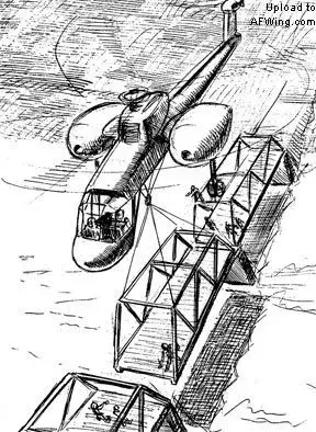 吊车的“空中兄弟” 西科斯基的“塔赫”起重直升机