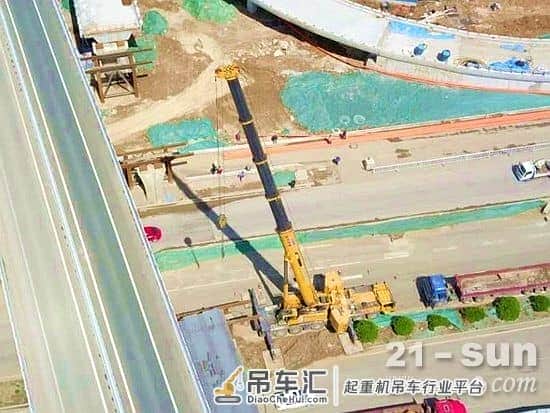 10分钟起吊+1小时撤场!航拍实探徐工XCA300桥梁吊装新速度