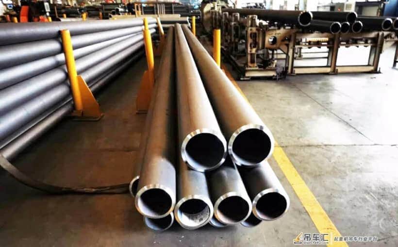 鞍钢成功研制出BJ890起重机臂架用无缝钢管