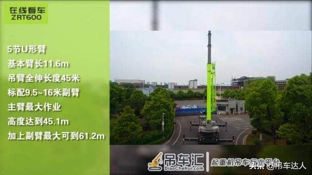中联ZRT600新人王起重机
