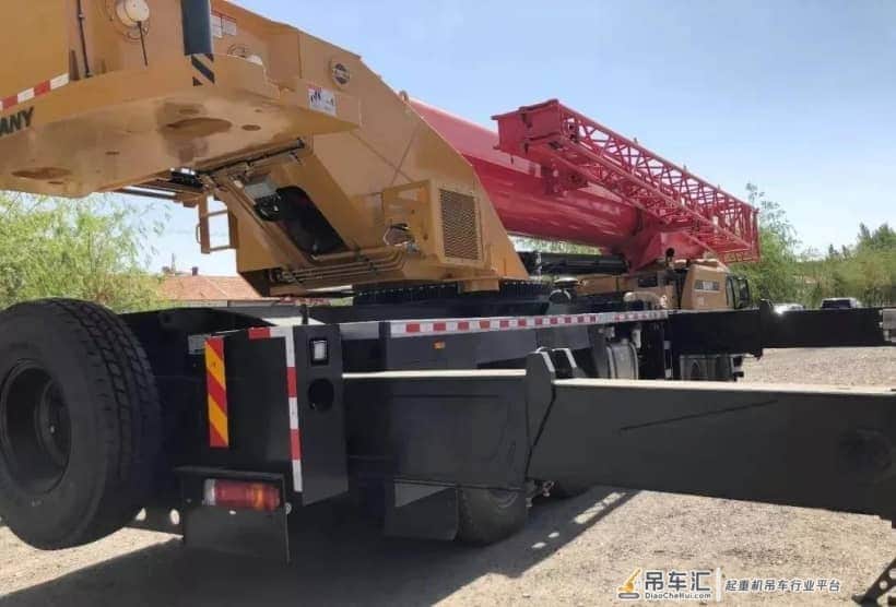 和合兵器库｜三一STC800T6起重机，既亮眼又吸金！