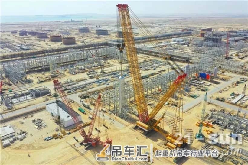 雄安新区三周岁,徐工履带起重机奉献吊装“硬核”大礼