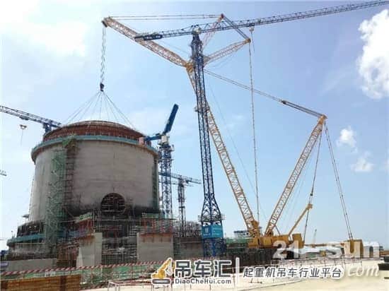 雄安新区三周岁,徐工履带起重机奉献吊装“硬核”大礼