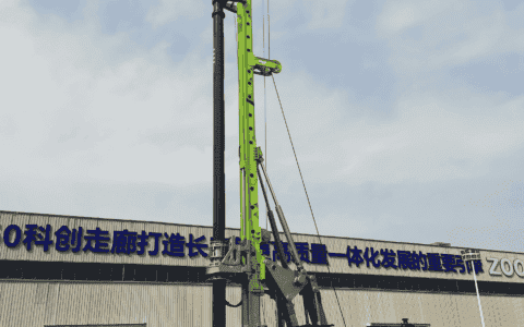 专注硬岩深桩！中联重科旋挖钻机新品上市